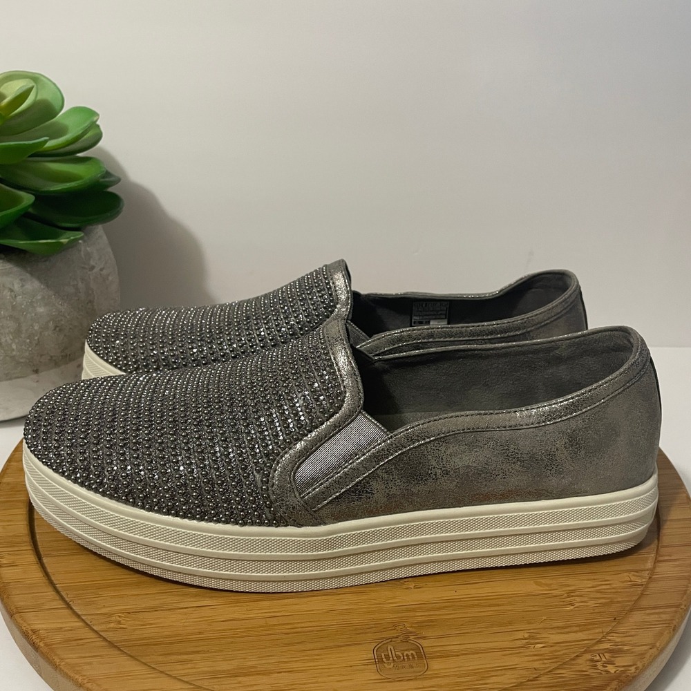 Skechers Metallic Slip-On Sneakers